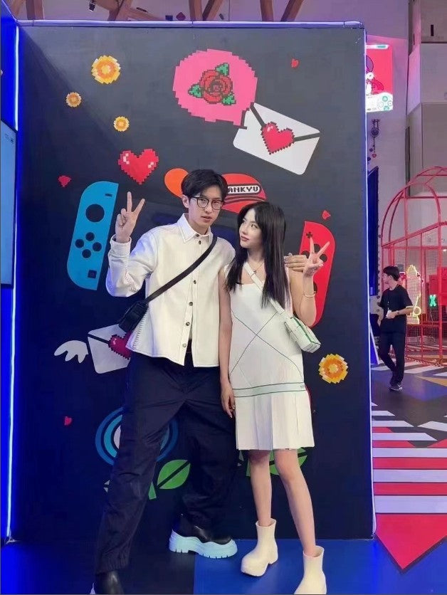 보테가베네타 스티치 데님 화이트 자켓