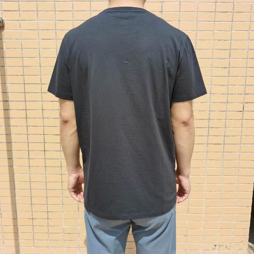 메종키츠네 더블 폭스 로고 반팔티