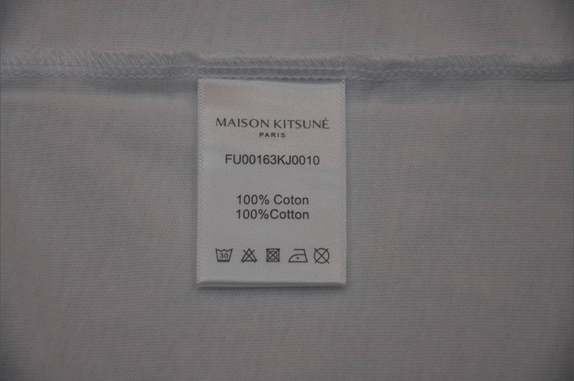 메종키츠네 싱글 헤드 긴팔티