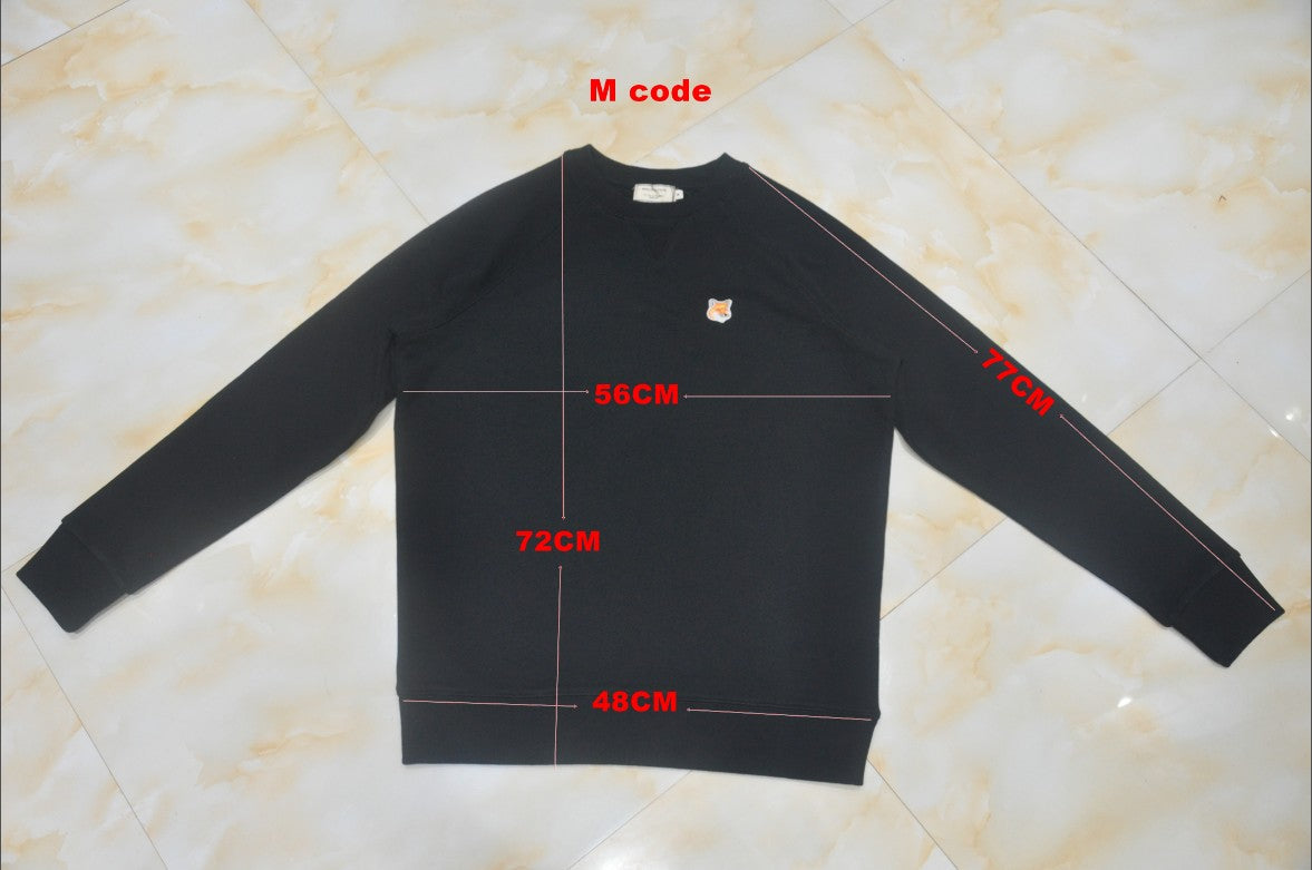 메종키츠네 싱글 헤드 맨투맨