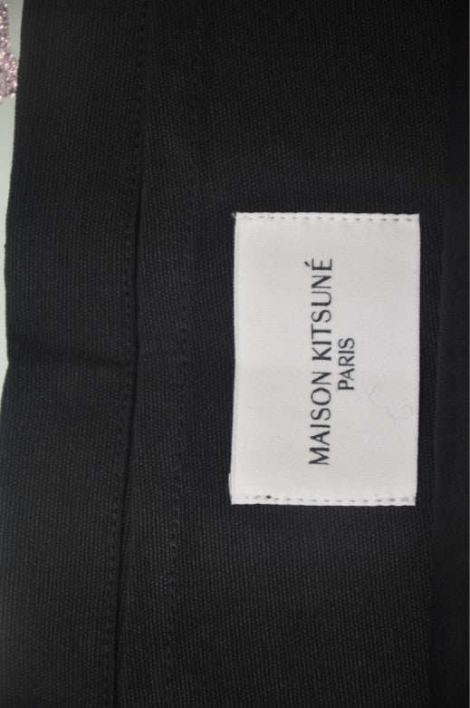 메종키츠네 폭스 캔버스 토트 숄더백