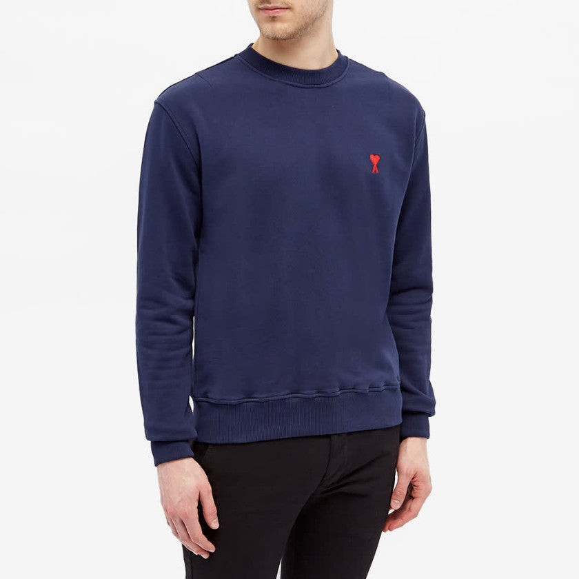 아미 스몰 로고 맨투맨