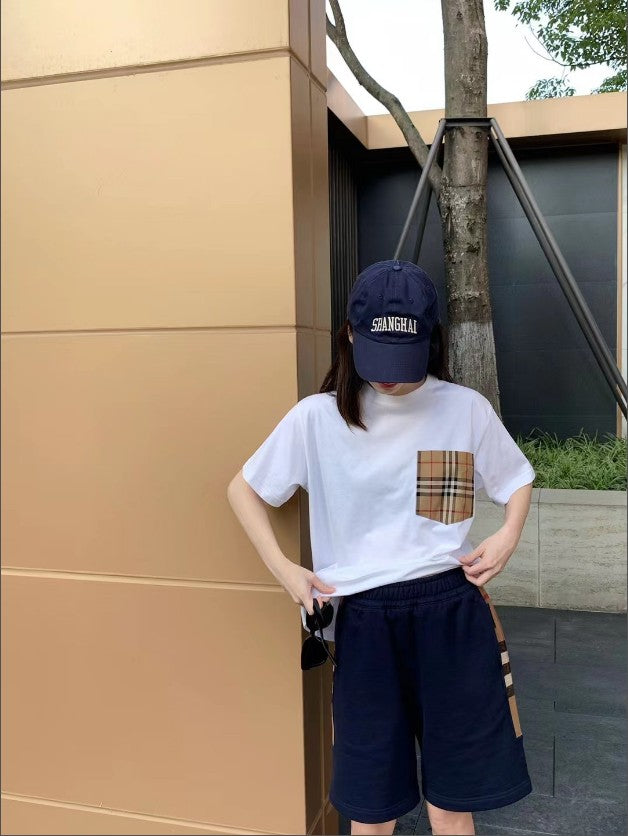 버버리 사이드 체크 반바지