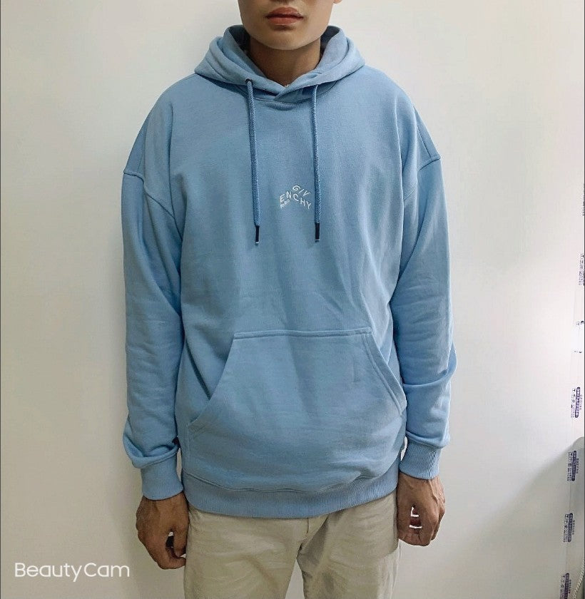 지방시 스몰 자수 로고 후드티