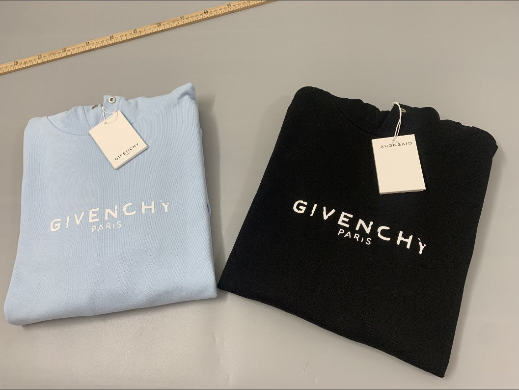 지방시 클래식 로고 후드티