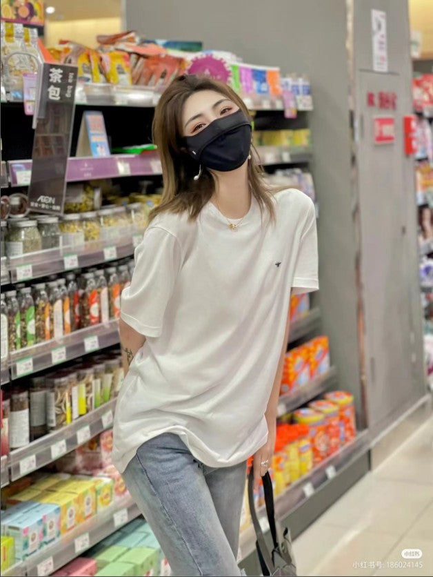 디올 꿀벌 자수 반팔티
