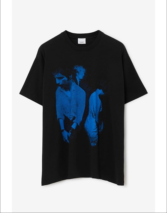 버버리 Mod 프린트 코튼 반팔티