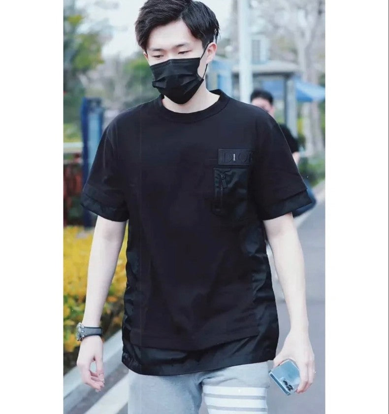 디올 sacai 포켓 반팔티