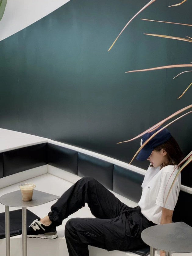 버버리 EKD 로고패치 스트링 바지