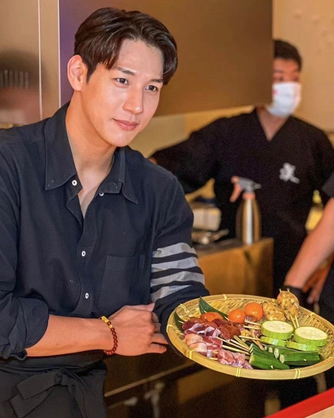 톰브라운 사선 솔리드 플란넬 남방 셔츠