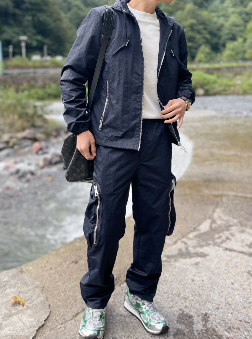 보테가베네타 빅 포켓 카고 바지