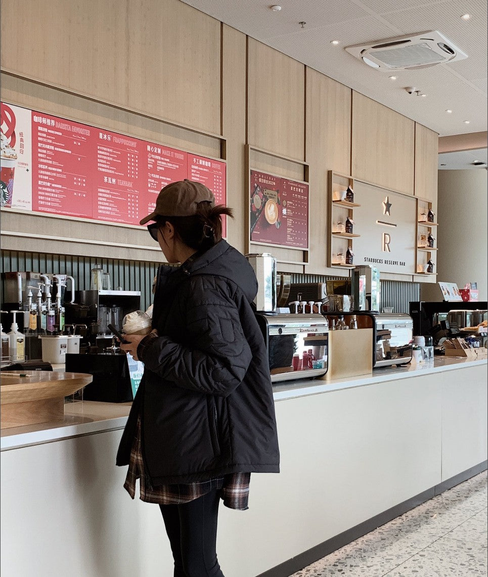 버버리 로고 퀼트 패딩 점퍼