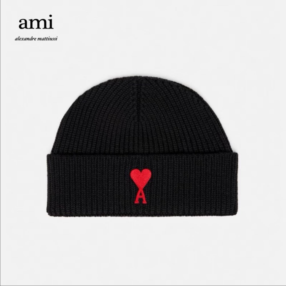 아미 로고 비니 모자