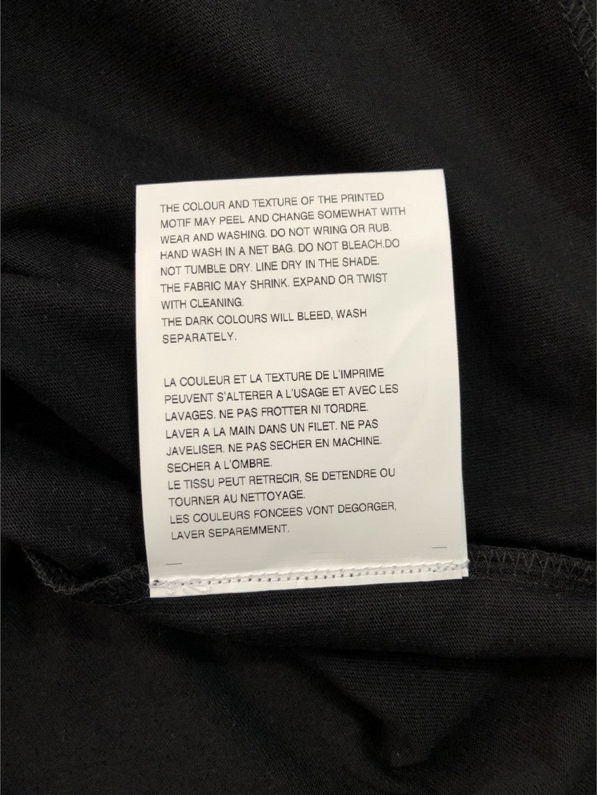 꼼데가르송 빅 앤 스몰하트 로고 반팔티