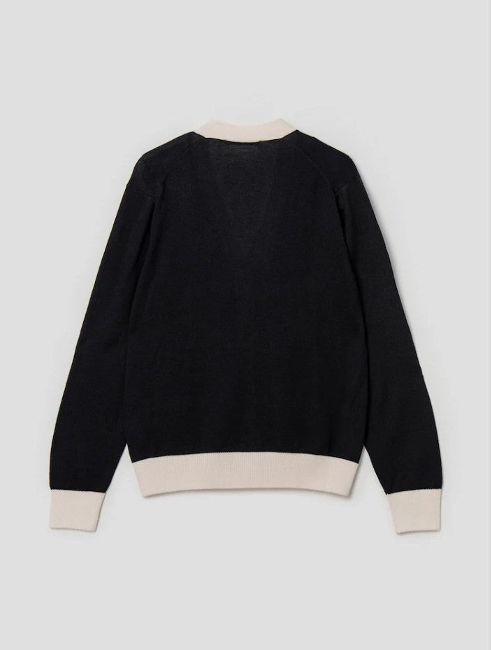 메종키츠네 베이비 폭스 패치 클래식 가디건