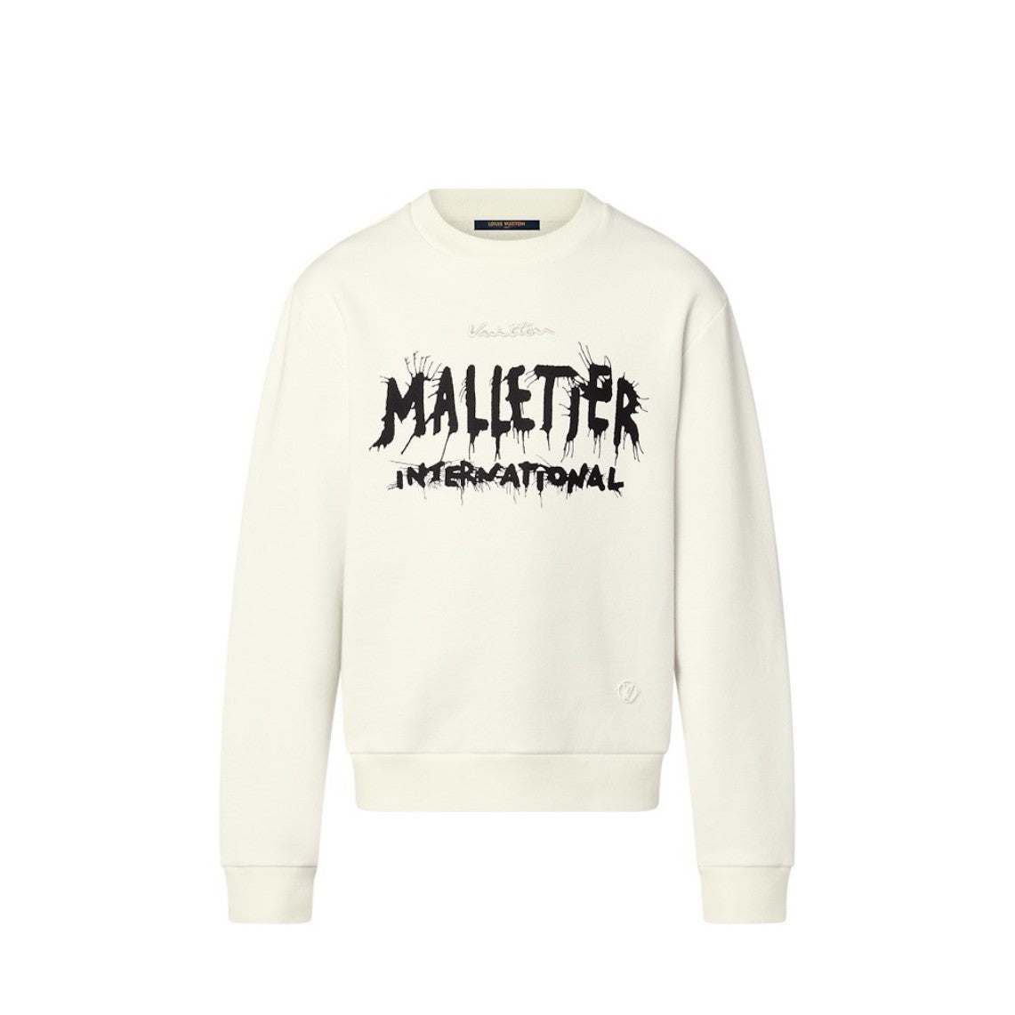 루이비통 레터링 코튼 기모 맨투맨