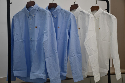 메종키츠네 클래식 폭스 남방 셔츠