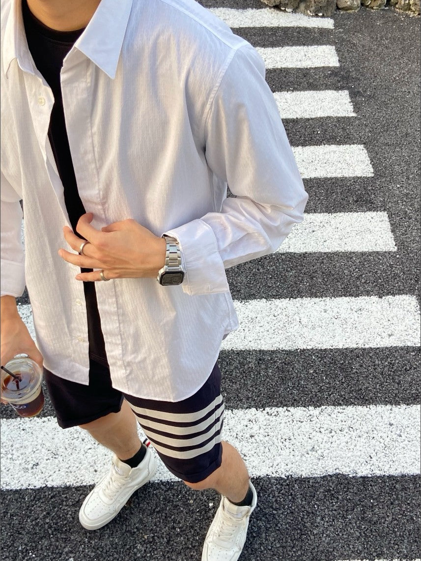 디올 오블리크 코튼 남방 셔츠