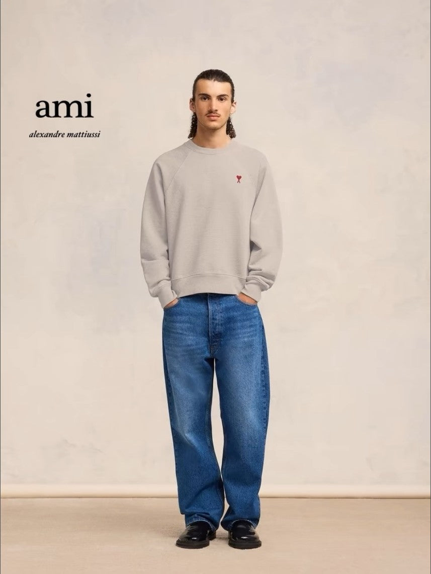 아미 스몰 로고 나그랑 맨투맨