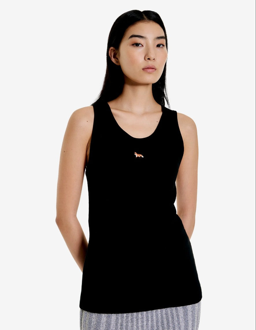 메종키츠네 폭스 솔리드 여성 나시