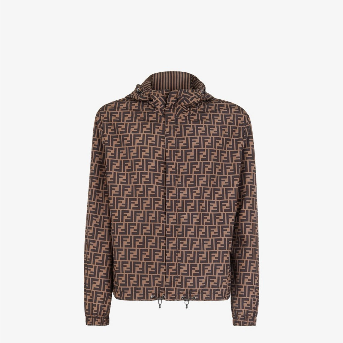 펜디 FF 로고 리버시블 후드 자켓