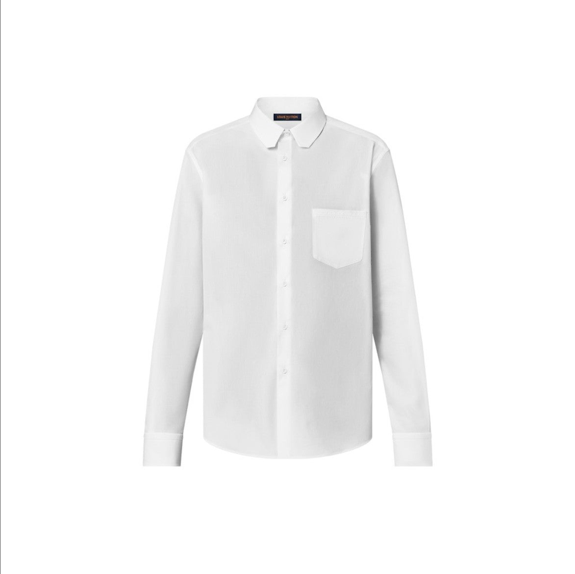 루이비통 LV 로고 포플린 화이트 남방 셔츠