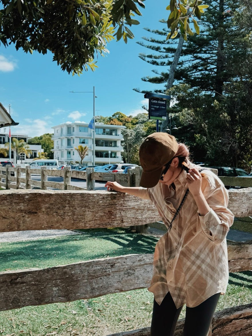 버버리 트윌 체크 남방 셔츠