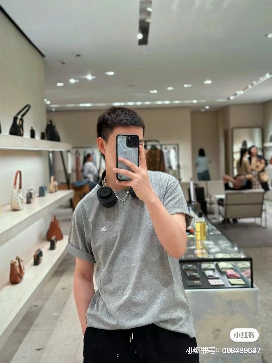 셀린느 자수 로고 클래식 반팔티