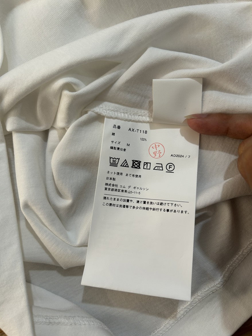 꼼데가르송 하트 로고 클래식 긴팔티