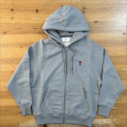 아미 스몰 로고 나그랑 후드 집업