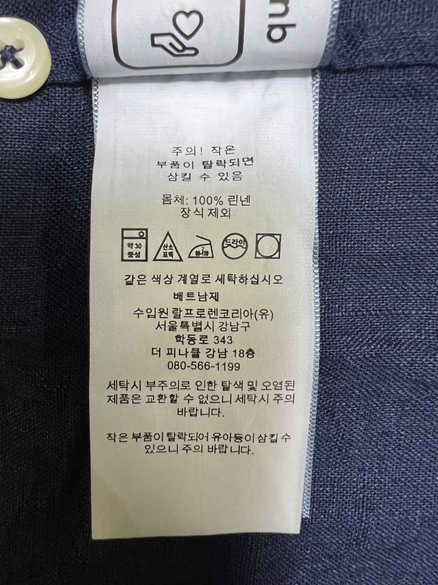 폴로 랄프로렌 클래식 린넨 남방 셔츠