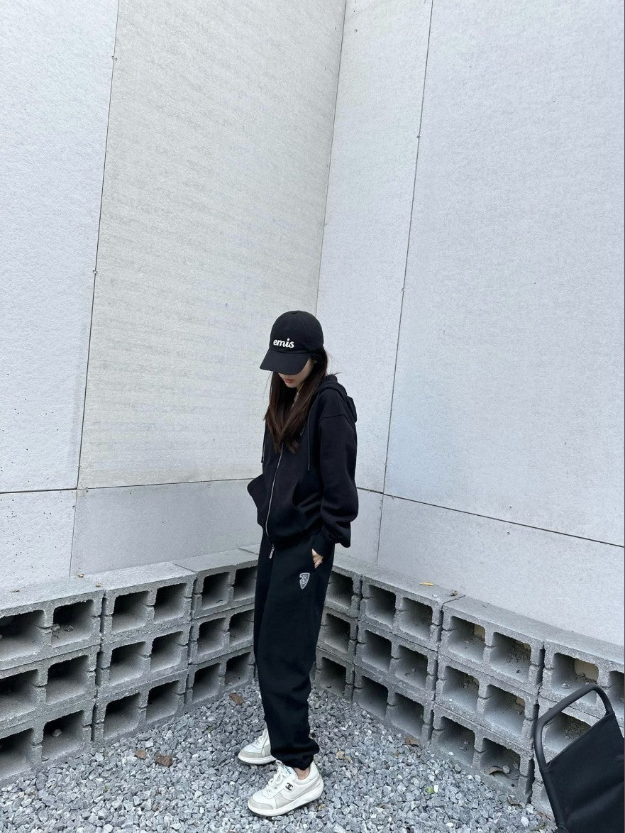 버버리 방패 로고 후드 집업