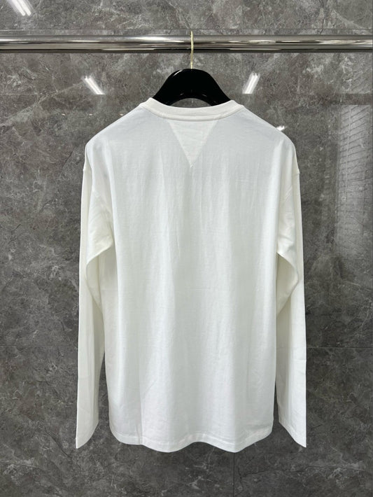 보테가베네타 다이아 로고 긴팔티