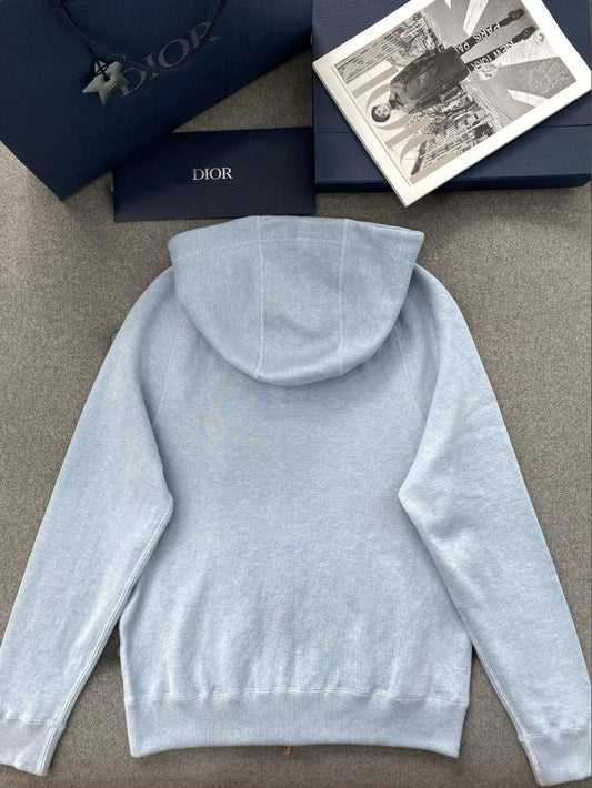 디올 오블리크 캐시미어 후드 집업