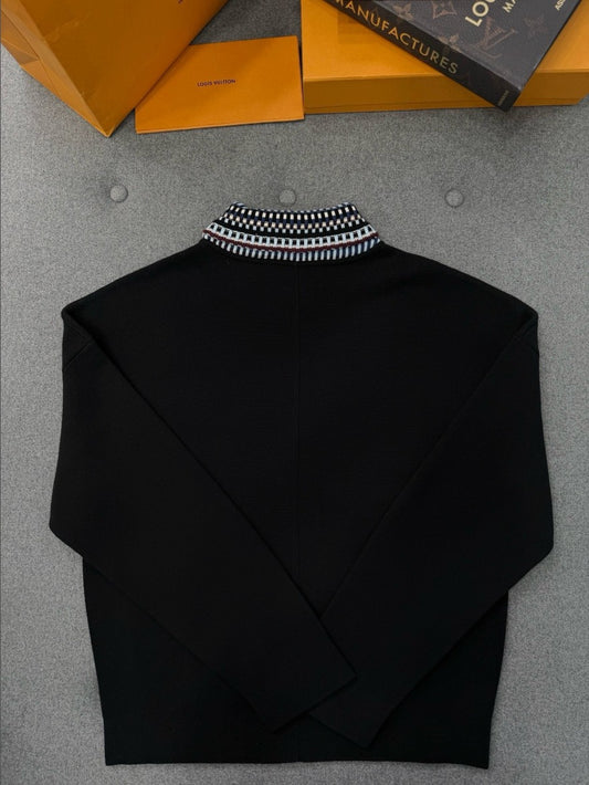 루이비통 LV 로고 카라 집업 자켓