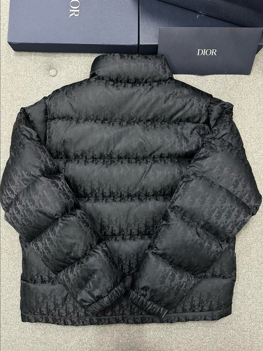 디올 오블리크 오버핏 패딩 점퍼