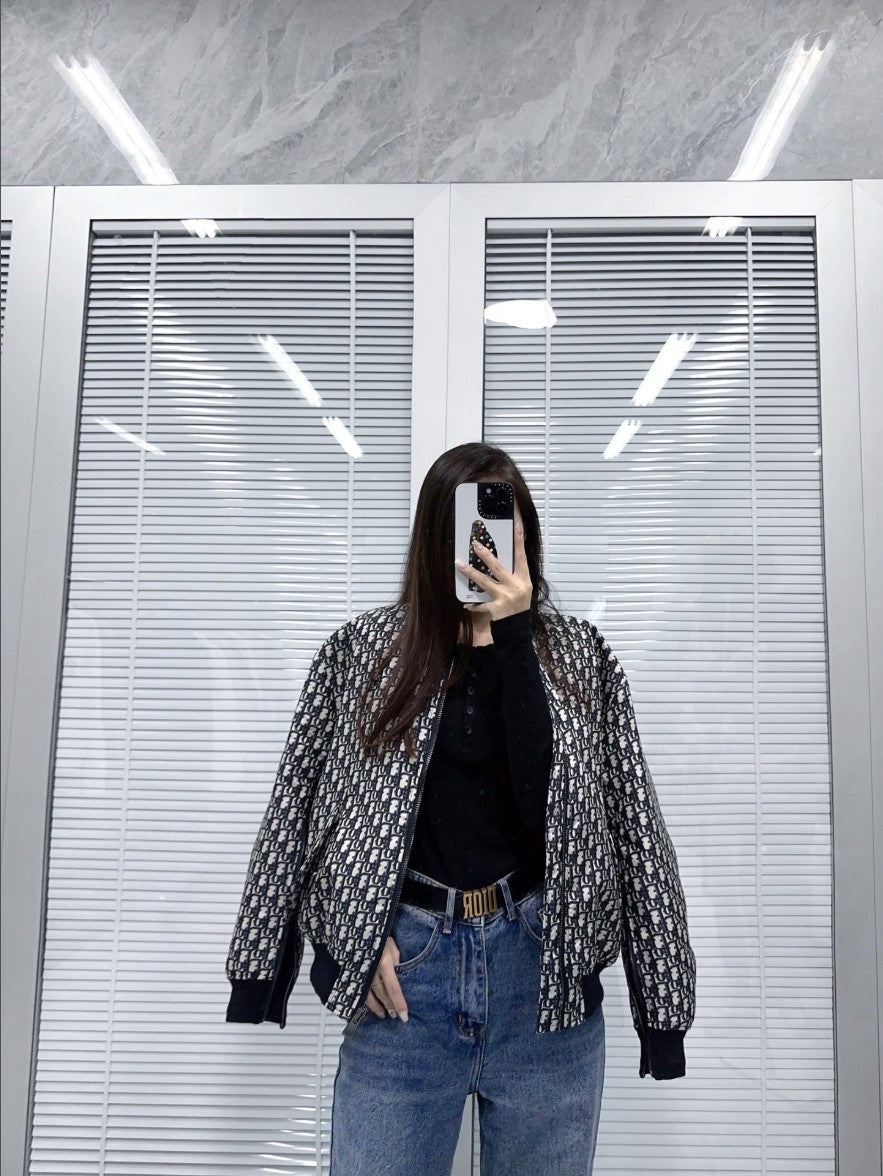 디올 여성 오블리크 오버핏 자켓