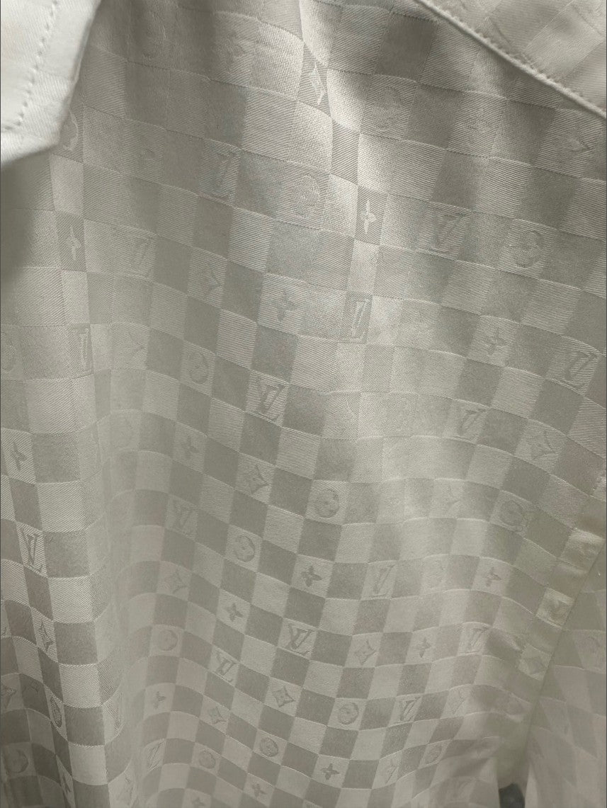 루이비통 큐브 패턴 남방 셔츠