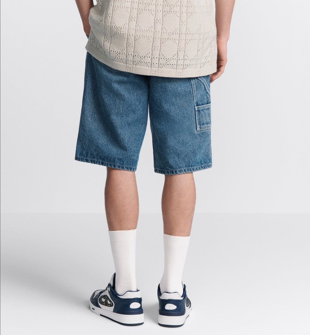 디올 카고 데님 반바지