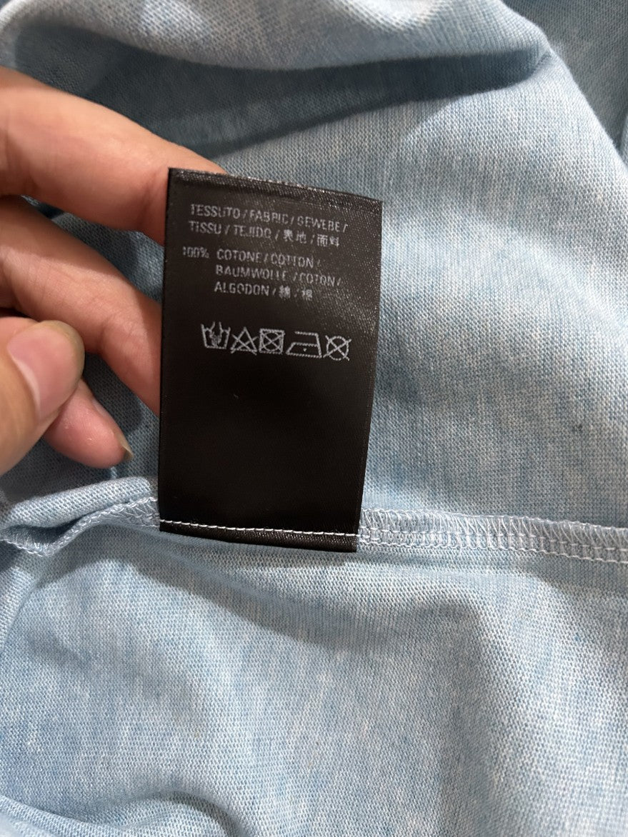 발렌시아가 웨이브 로고 클래식 반팔티