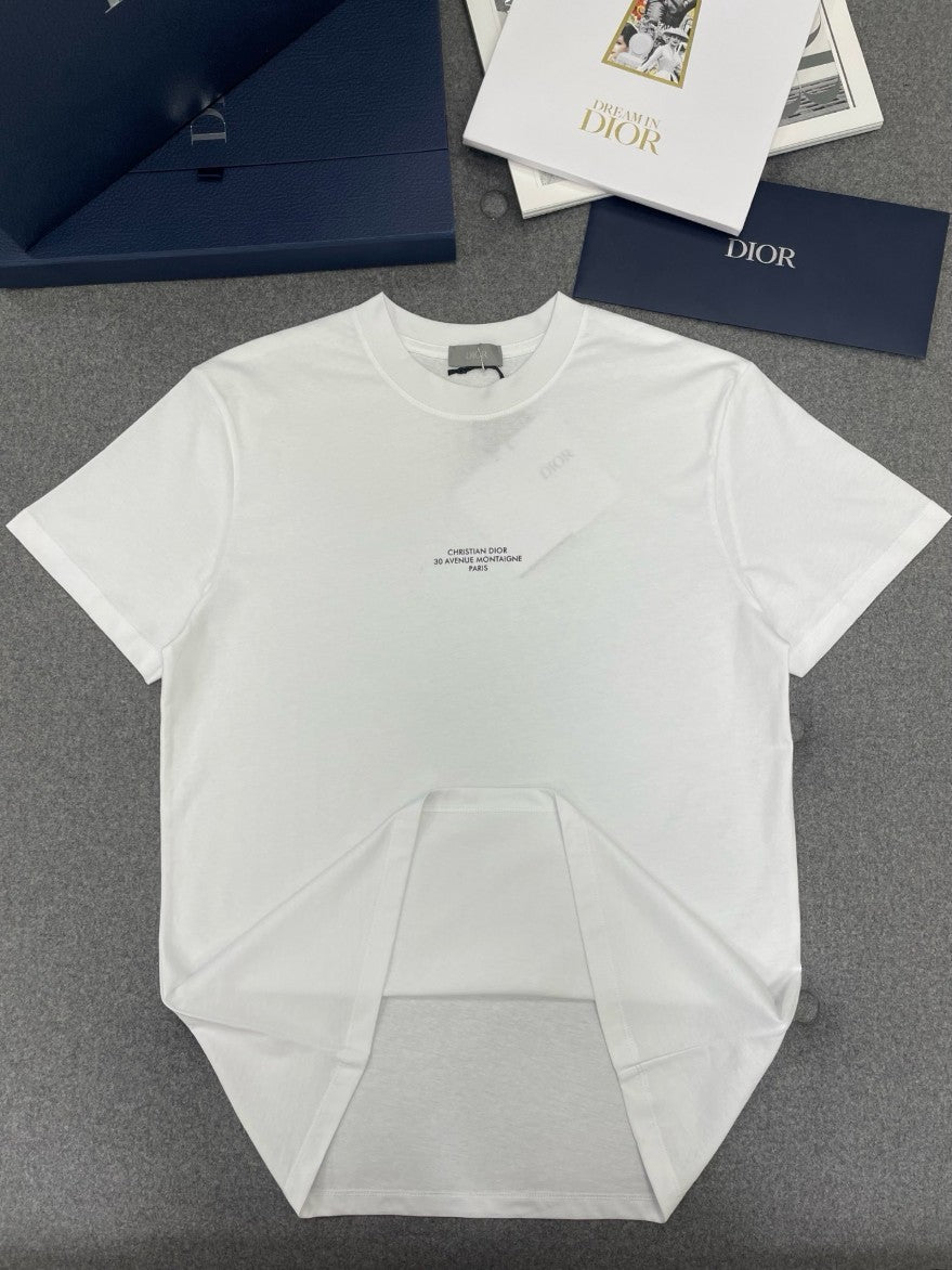 디올 스몰 레터링 로고 반팔티