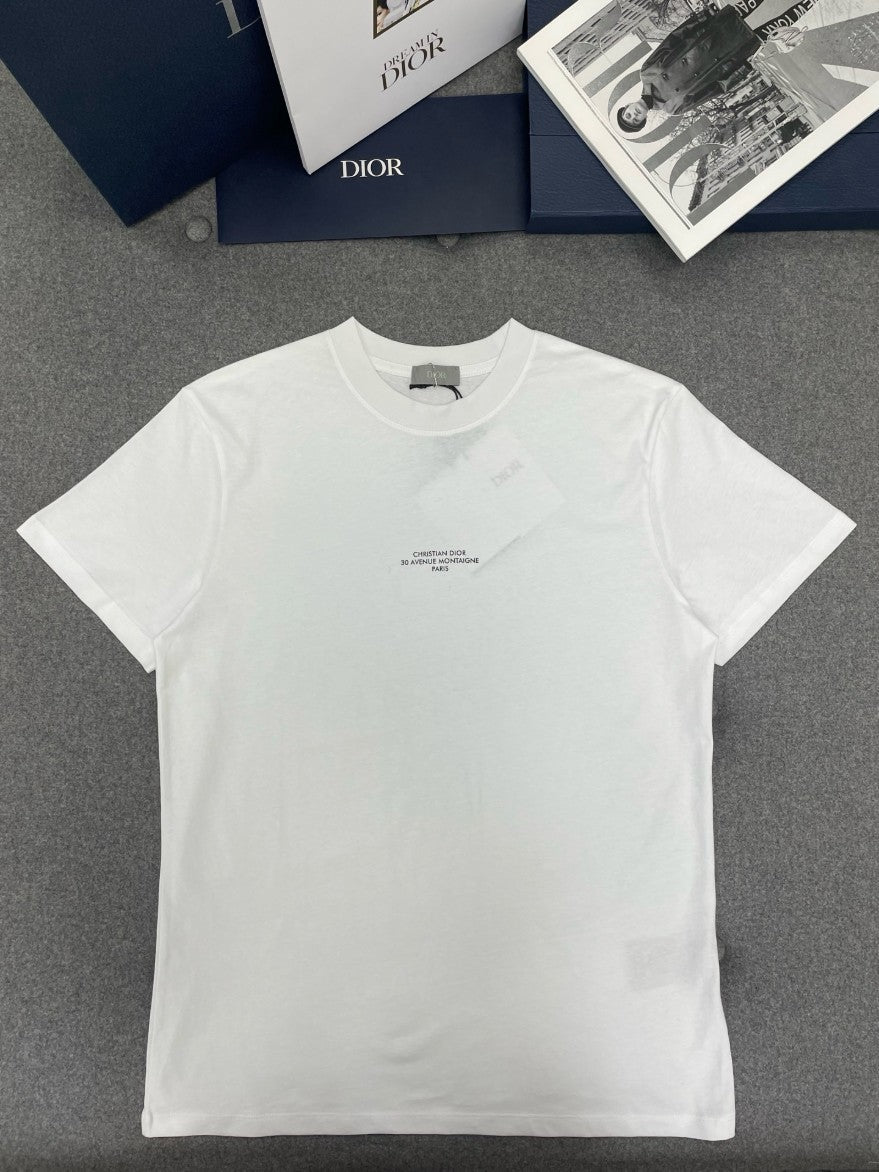 디올 스몰 레터링 로고 반팔티