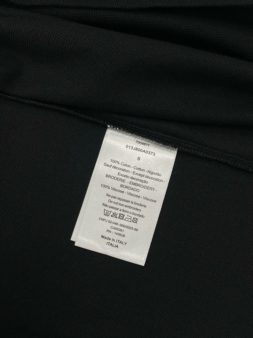 디올 CD 로고 피케 카라 반팔티