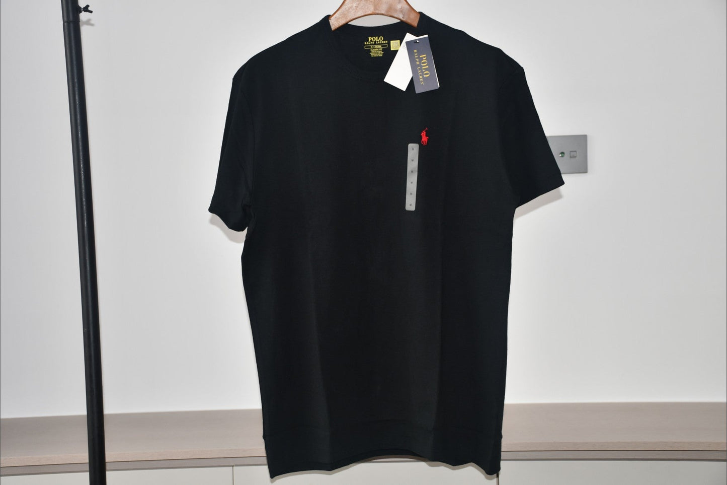 폴로 랄프로렌 오버핏 라운드 반팔티