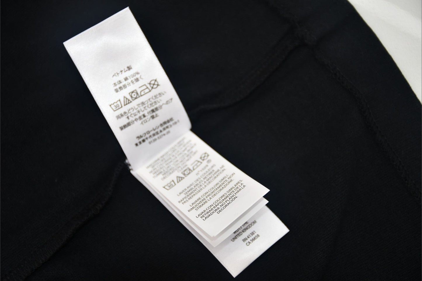 폴로 랄프로렌 오버핏 라운드 반팔티