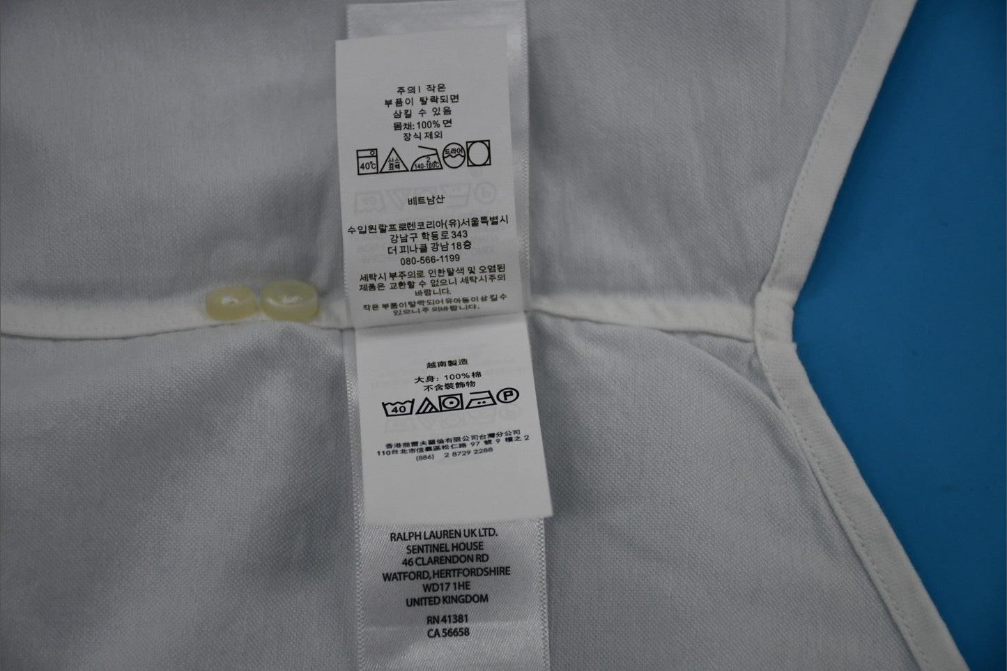 폴로 랄프로렌 옥스포드 반팔 남방 셔츠