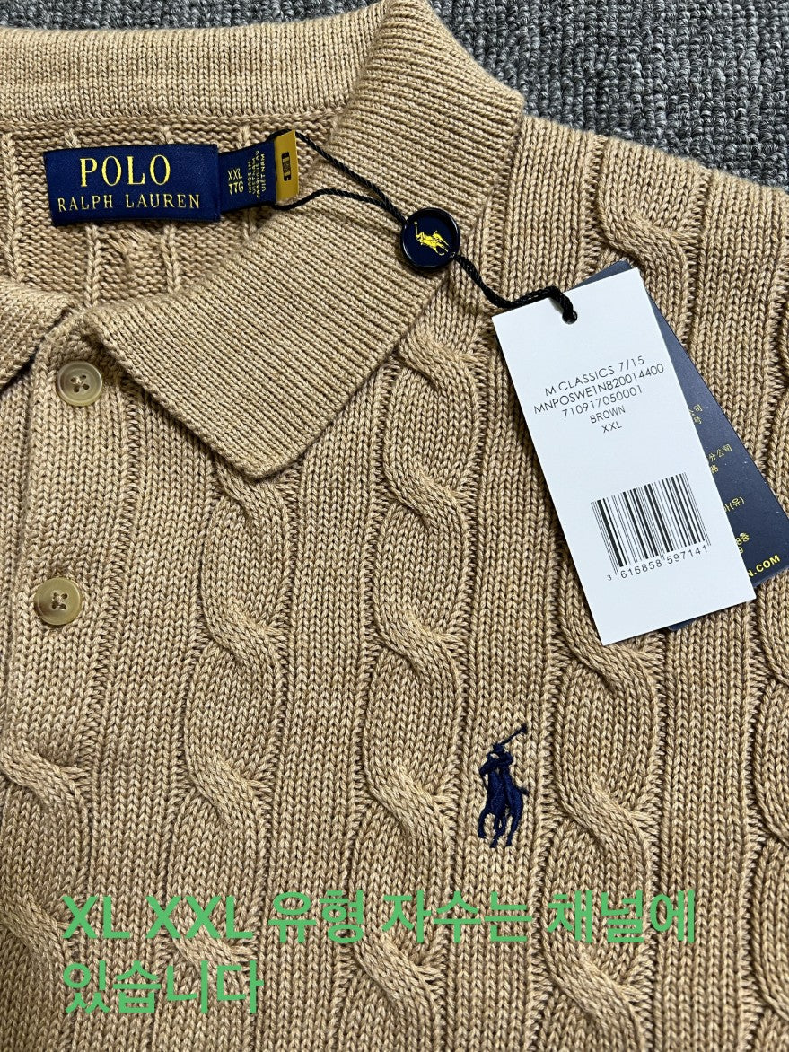 폴로 랄프로렌 케이브 카라 반팔티