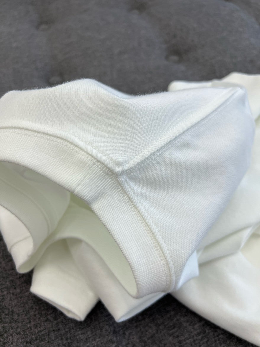 디올 패치 로고 반팔티