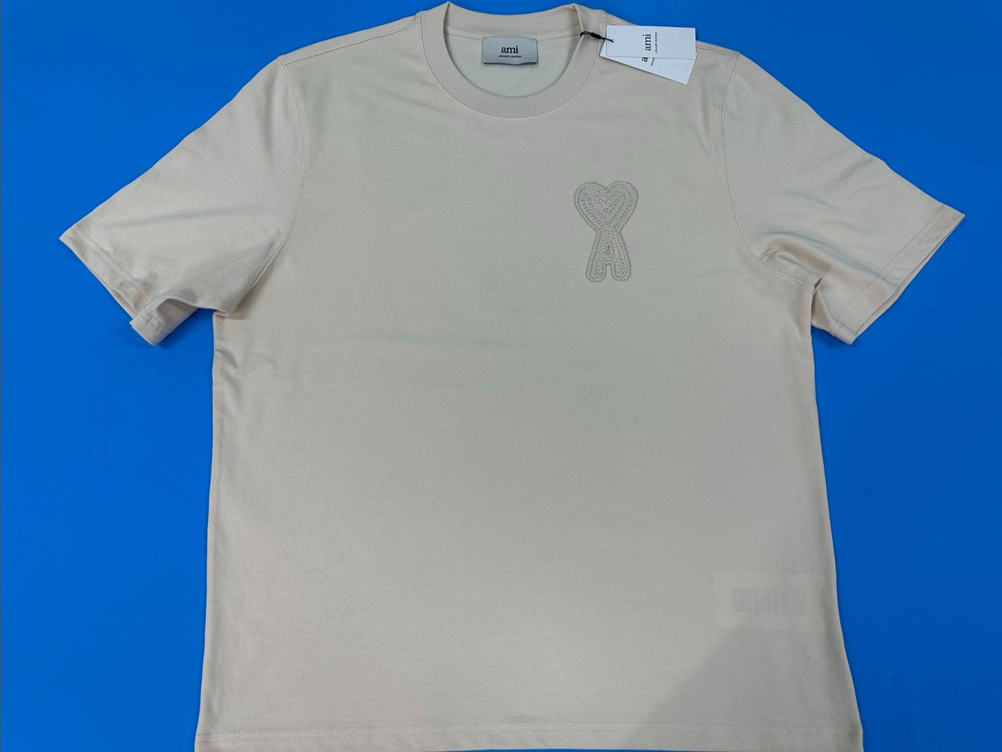 아미 빅 로고 반팔티