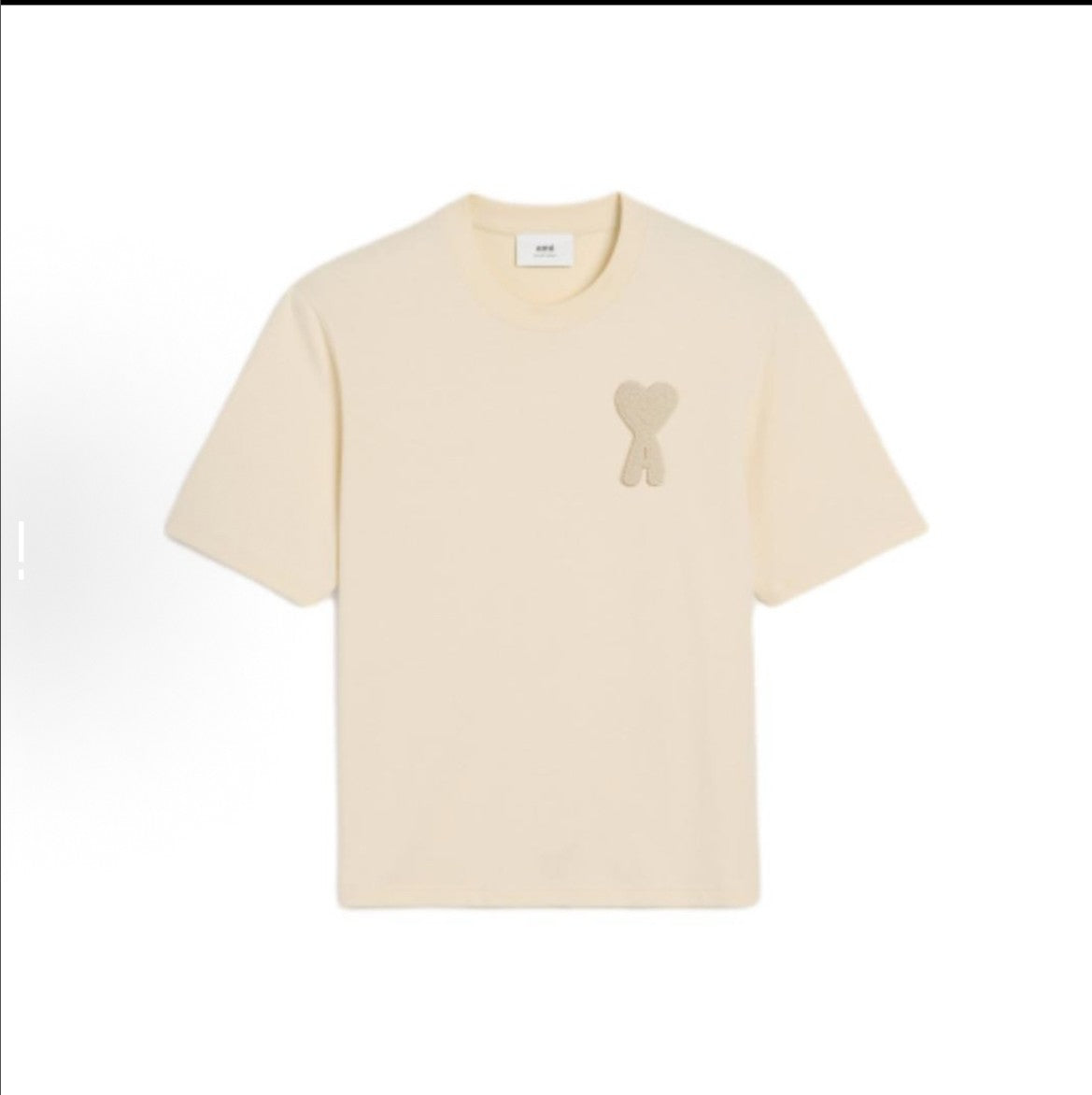 아미 빅 로고 반팔티